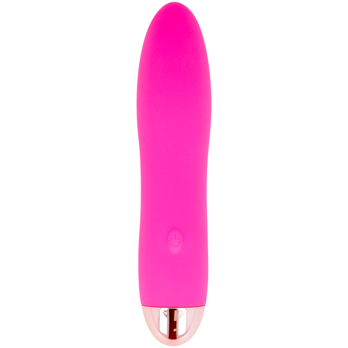 DOLCE VITA - UPPLADDNINGSBAR VIBRATOR FYRA ROSA 7 HASTIGHETER
