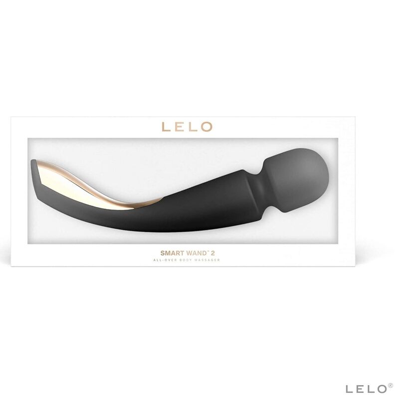 LELO - SMART MEDIUM WAND 2 SVART MASSAGER