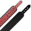 BEGME - RÖD EDITION HALSBAND MED NIPPELKLÄMMOR MED NEOPRENFODER