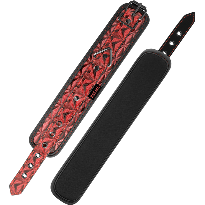 BEGME - Premium nilkkakahleet neopreenivuorella, Red Edition