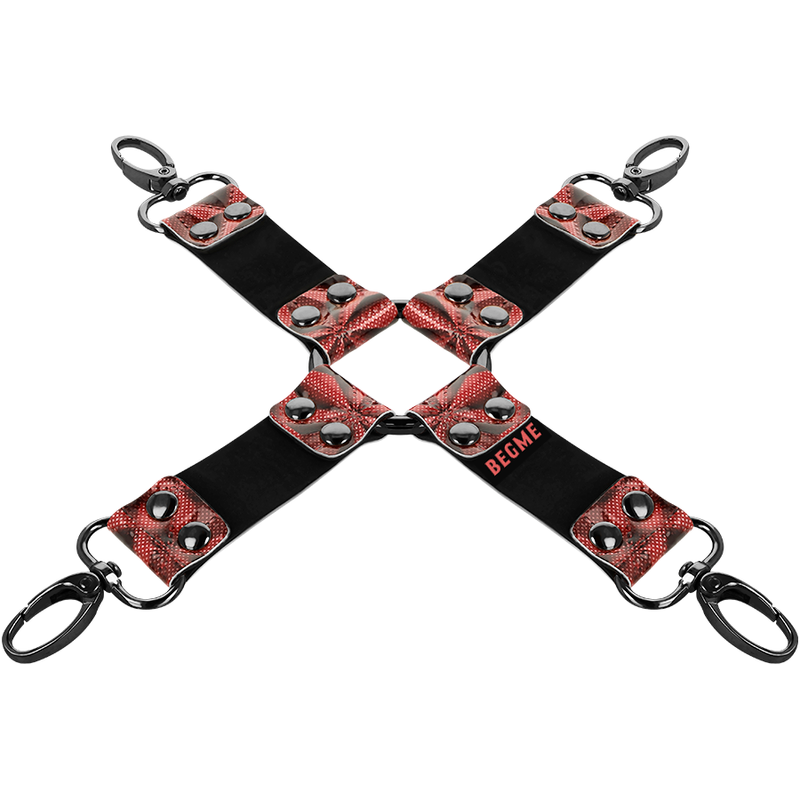 BEGME - RED EDITION PREMIUM VEGANSKT LÄDER GRISBINDNING