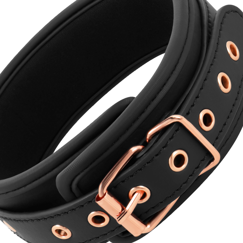 COQUETTE CHIC DESIRE - FANTASY NIPPELKLÄMME HALSBAND MED NEOPRENFODER