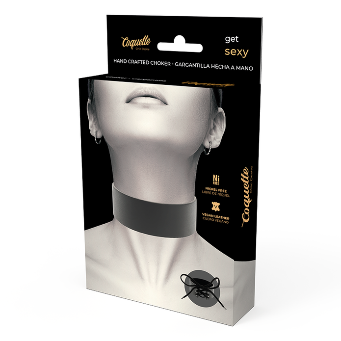 COQUETTE CHIC DESIRE - CHOKER I VEGANLÄDER