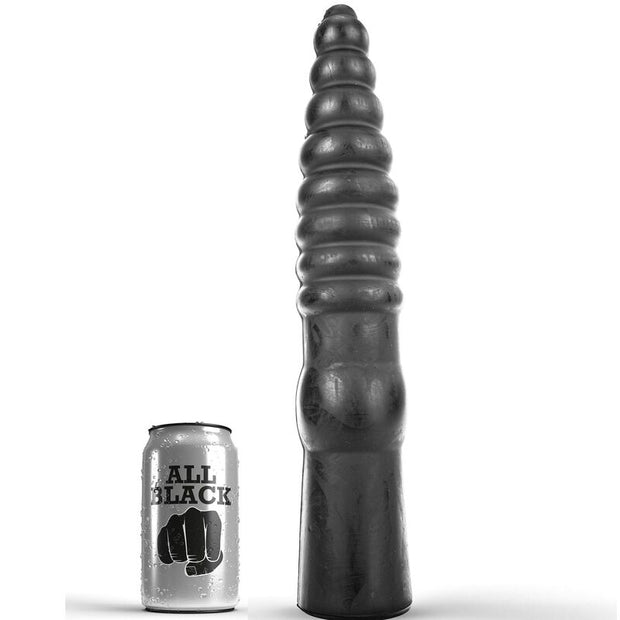 ALL BLACK - 33 cm anaalidildo