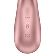 SATISFYER - HOT LOVER VIBRATOR ROSE & BEIGE