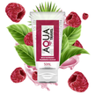 AQUA TRAVEL - VATTENBASERAT GLIDMEDEL MED SMAK AV VILDA HALLON - 50 ML