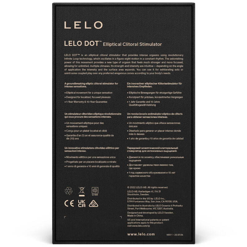 LELO - DOT KLITORISSTIMULATOR - ROSA