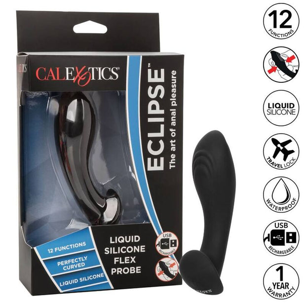 CALEXOTICS - Liquid Silicone Flex – taipuva silikoninen anaalitappi