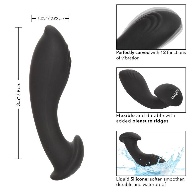 CALEXOTICS - Liquid Silicone Flex – taipuva silikoninen anaalitappi