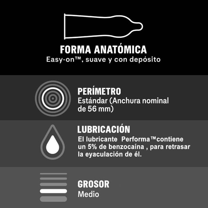 DUREX - PLEASURE PROLONGED FÖDRÖJDA 12 ENHETER