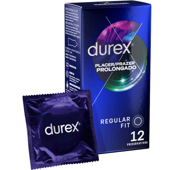 DUREX - PLEASURE PROLONGED FÖDRÖJDA 12 ENHETER