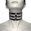 COQUETTE CHIC DESIRE - VEGANSK LÄDER CHOKER I FETISCHSTIL