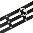 COQUETTE CHIC DESIRE - VEGANSK LÄDER CHOKER I FETISCHSTIL