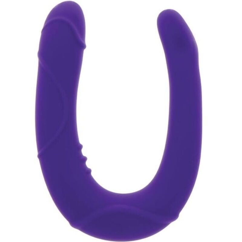 GET REAL - Mini - kaksipäinen dildo, violetti