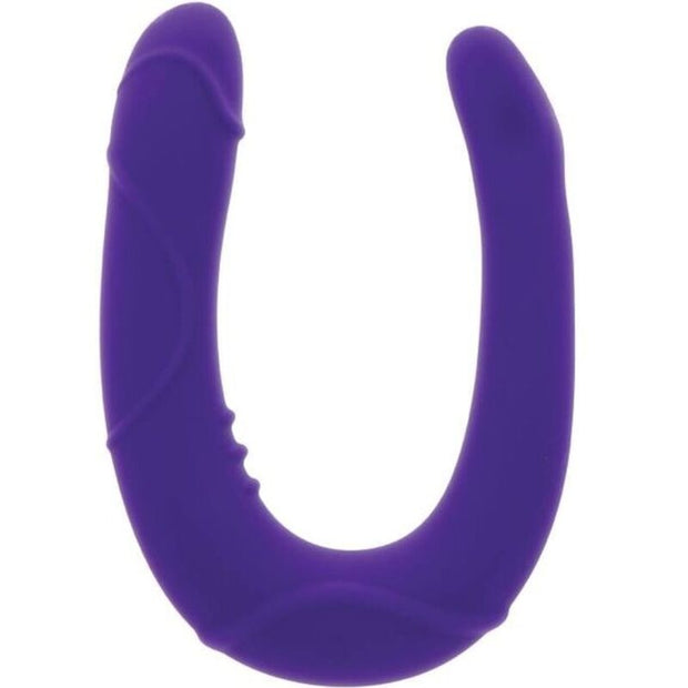 GET REAL - Mini - kaksipäinen dildo, violetti