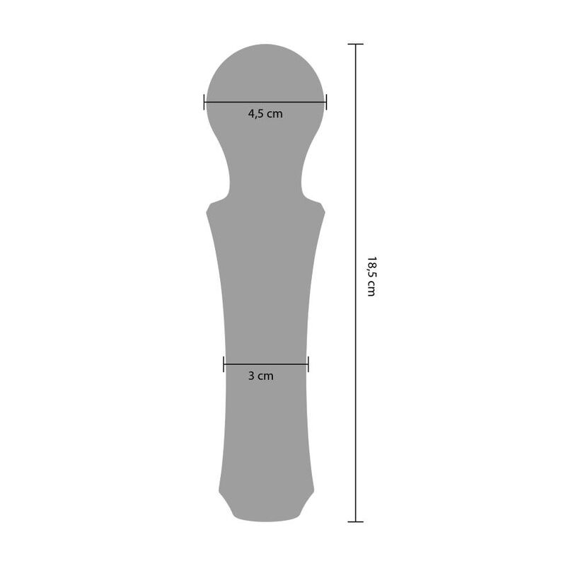 XOCOON - Personal Wand Fuchsia – ladattava hieromasauva