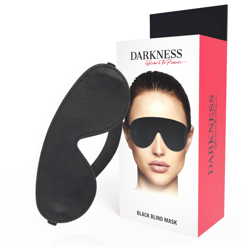 DARKNESS - SVART MASK AV HÖG KVALITET
