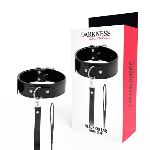 DARKNESS - HALSBAND MED LÄDERKEDJA FÖR BÄTTRE HÅLLNING
