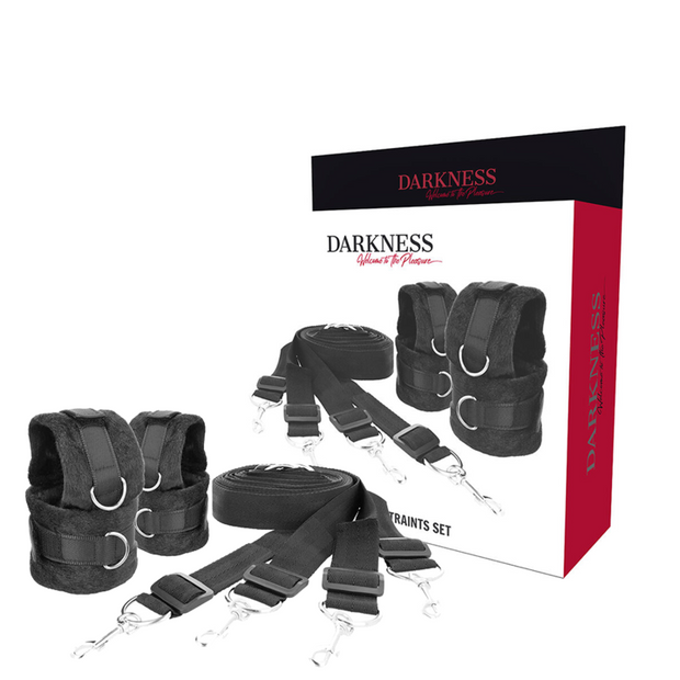 DARKNESS - sidontasetti BED TIES SET