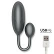 ONINDER - DENVER VIBRATING EGG SVART 7 X 2.7 CM GRATIS APP