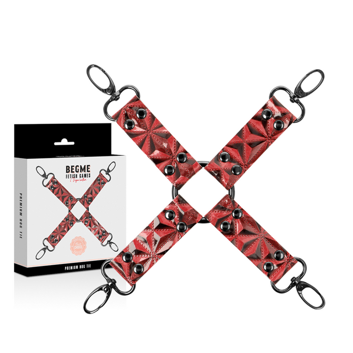 BEGME - RED EDITION PREMIUM VEGANSKT LÄDER GRISBINDNING