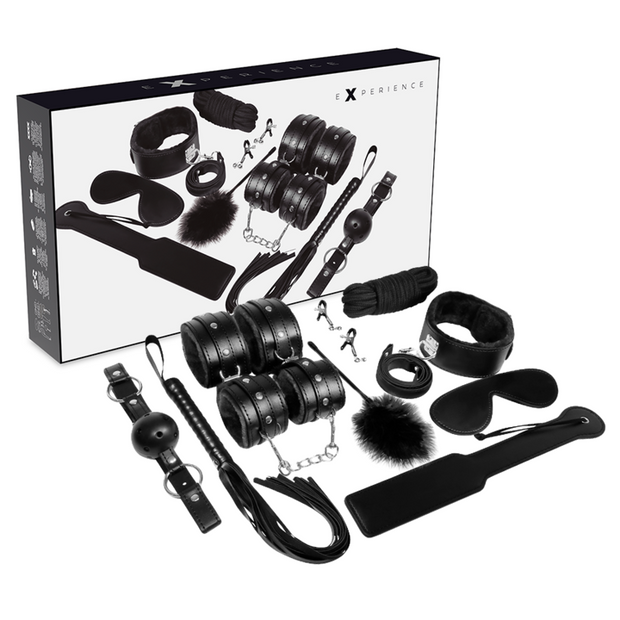 UPPLEVELSE – BDSM FETISCH KIT SVART SERIE