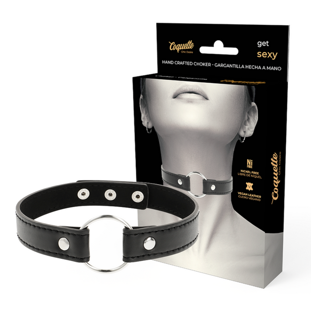 COQUETTE CHIC DESIRE - HALSBAND I VEGANLÄDER DAMACCESSOAR