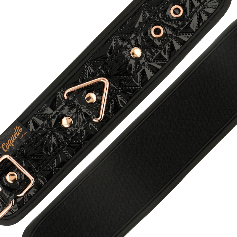 COQUETTE CHIC DESIRE - SVARTA PREMIUMHANDBOJOR MED NEOPRENFODER