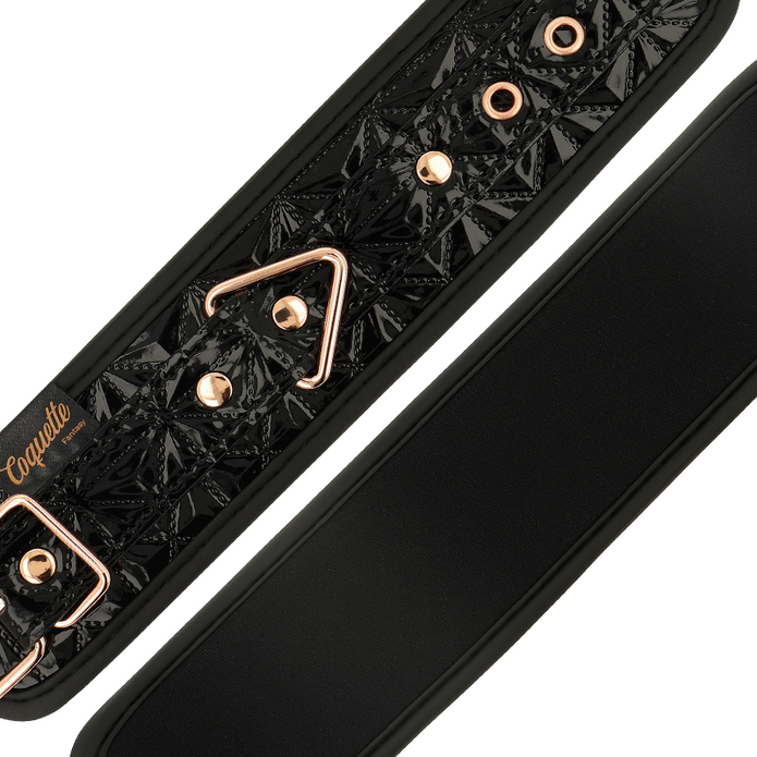 COQUETTE CHIC DESIRE - SVARTA PREMIUMHANDBOJOR MED NEOPRENFODER