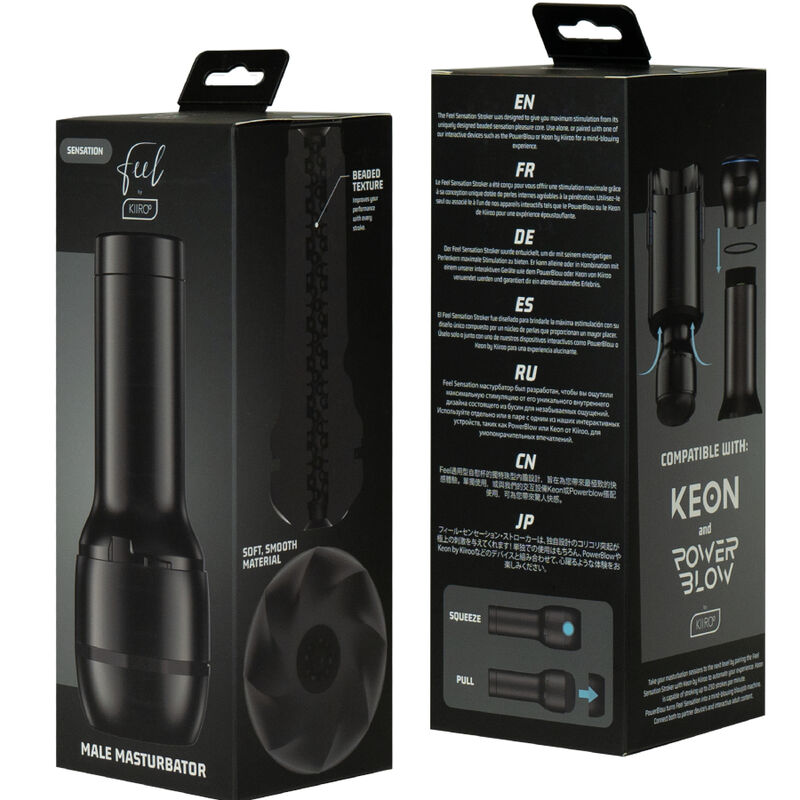 KIIROO - Feel Sensation – Tiukka masturbaattorihihna