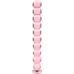 NEBULA SERIES BY IBIZA - MODEL 22 DILDO BOROSILICATE GLASS PINK 21.5 CM -O- 2.5 CM
