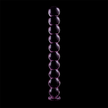 NEBULA SERIES BY IBIZA - MODEL 22 DILDO BOROSILICATE GLASS PINK 21.5 CM -O- 2.5 CM