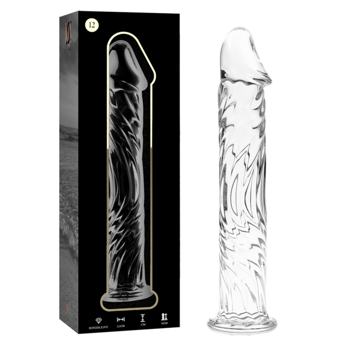 NEBULA SERIES BY IBIZA -Kirkas Dildo, 17 cm