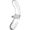 SATISFYER - DUBBEL KRISTALLDILDO TRANSPARENT
