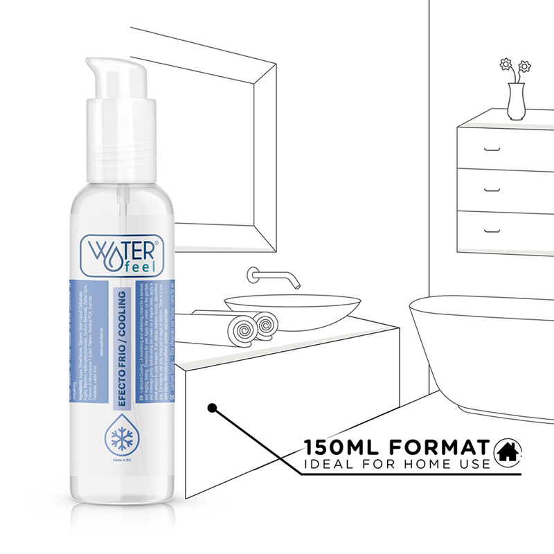 WATERFEEL - LUBRIKATIONSGEL KALL EFFEKT 150 ML