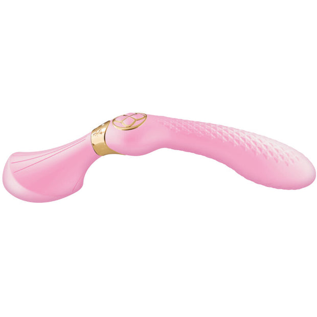 SHUNGA - ZOA INTIMMASSAGEDEJ MED VIBRATIONER ROSA