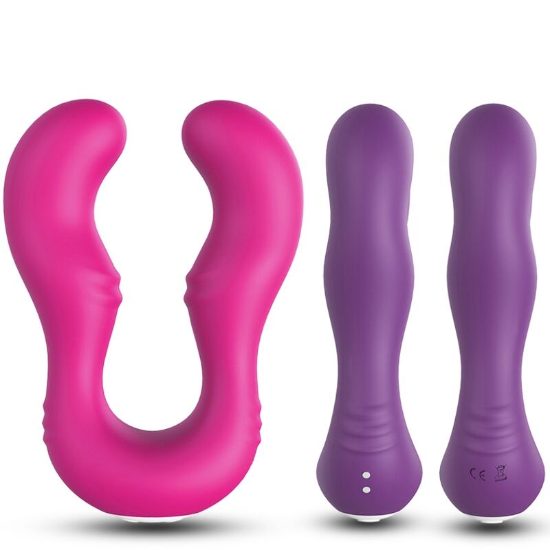 ARMONY - SERAPH VIBRATOR DUBBEL FJÄRRKONTROLL FUCHSIA