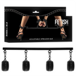 FETISH UNDERKASTELSE BONDAGE - STÄLLBAR SEPARERINGSSTÅNG 4 DELAR