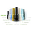 FLESHLIGHT - MIA MALKOVA BOSS LEVEL + UNIVERSAL LAUNCH + AQUA KVALITETSLUBRIKANT 50 ML