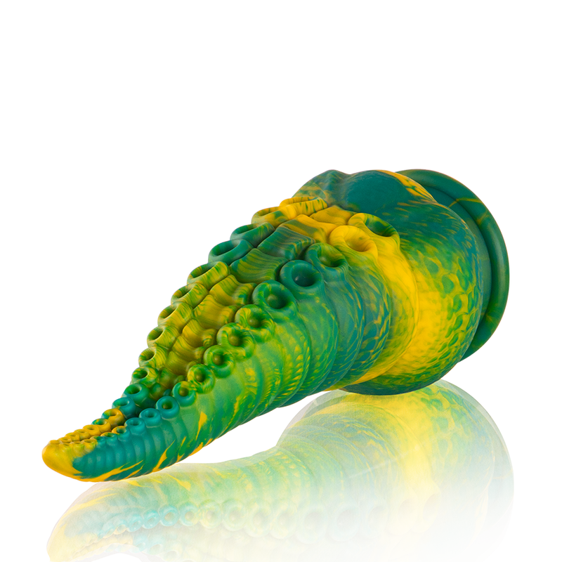 EPIC - Green Tentacle silikonidildo, suuri koko