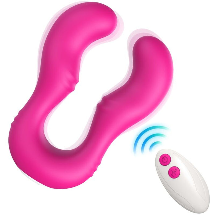 ARMONY - SERAPH VIBRATOR DUBBEL FJÄRRKONTROLL FUCHSIA