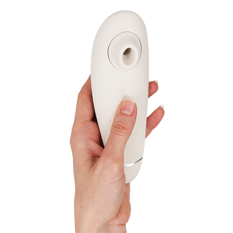 WOMANIZER - Premium 2 - klitoriskiihotin, Harmaa