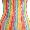 SUBBLIME - 952341 REGNBÅGSFISKNÄTSKLÄNNING ONE SIZE