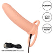 CALEXOTICS - MAXX THICK DUAL PENETRATOR 10 VIBRATIONS FLESH