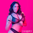 CALEXOTICS - EUPHORIA HALSBAND & KOPPEL MED KEDJA, PLUS SIZE