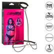 CALEXOTICS - EUPHORIA HALSBAND & KOPPEL MED KEDJA, PLUS SIZE