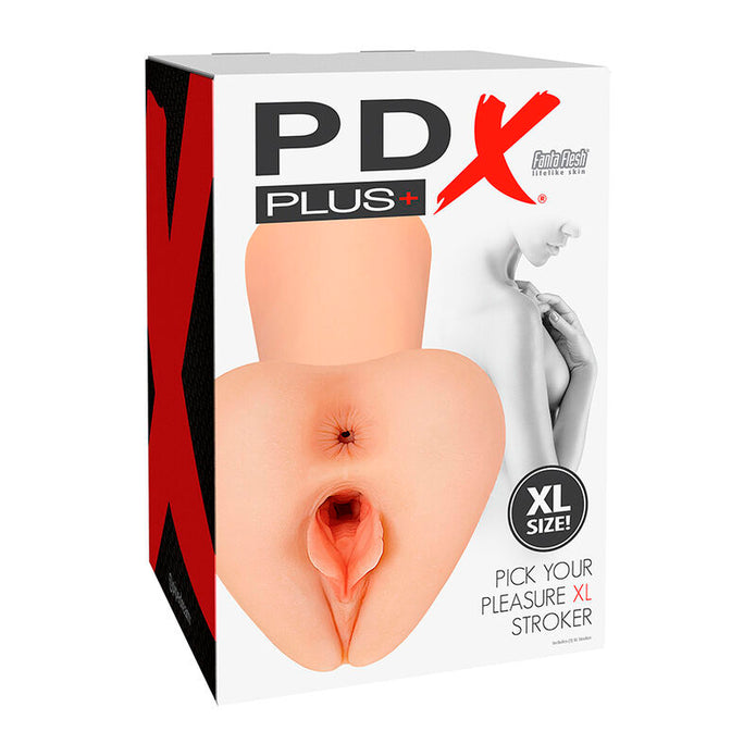 PDX PLUS - VÄLJ DITT NÖJE XL REALISTISK STROKER FLESH