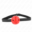 KINK - SIMPLICITY RED BREATHABLE 4.5 CM BALLGAG 62 x 1.5 CM