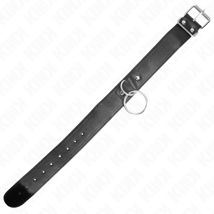 KINK - BASMODELL HALSBAND MED KOPPEL MODELL 4 JUSTERBART 36-43 CM