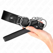 KINK - BASMODELL HALSBAND MED KOPPEL MODELL 4 JUSTERBART 36-43 CM